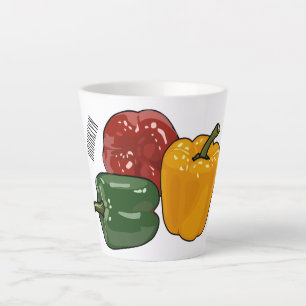 Afbeelding Capsicum cartoon Latte Mok