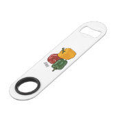 Afbeelding Capsicum cartoon Speed Flessenopener (Voorkant Gekanteld)
