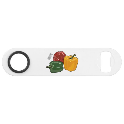 Afbeelding Capsicum cartoon Speed Flessenopener (Voorkant (Horizontaal))