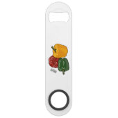 Afbeelding Capsicum cartoon Speed Flessenopener (Voorkant)