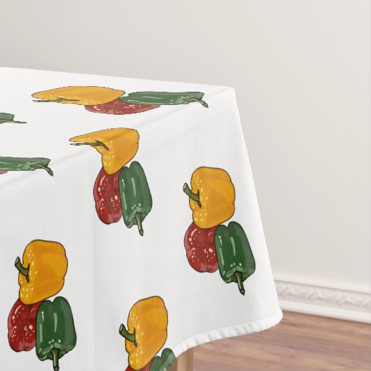 Afbeelding Capsicum cartoon Tafelkleed (Voorbeeld)