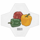 Afbeelding Capsicum cartoon Voetbal (Enkel)