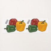 Afbeelding Capsicum cartoon Yogamat (Achterkant (horizontaal))