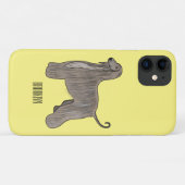 Afbeelding cartoon Afghaanse hond Case-Mate iPhone Case (Achterkant (horizontaal))