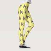 Afbeelding cartoon Afghaanse hond Leggings (Rechts)