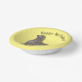 Afbeelding cartoon Afghaanse hond Papieren Kommen (Gebogen)