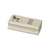 Afbeelding cartoon Afghaanse hond Rubberstempel (Stempel)