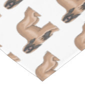 Afbeelding cartoon Afghaanse hond Tafelkleed (Gekanteld)