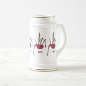Afbeelding cartoon Bagpipes Bierpul (Voorkant rechts)