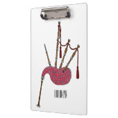 Afbeelding cartoon Bagpipes Klembord (Links)