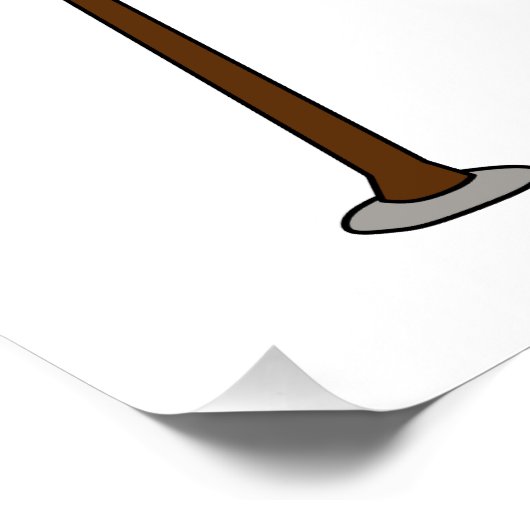 Afbeelding cartoon Bagpipes Perfect Poster (Hoek)