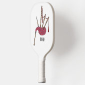 Afbeelding cartoon Bagpipes Pickleball Paddle (Links)