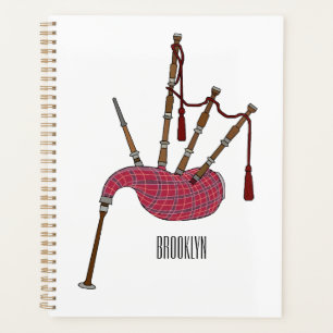 Afbeelding cartoon Bagpipes Planner