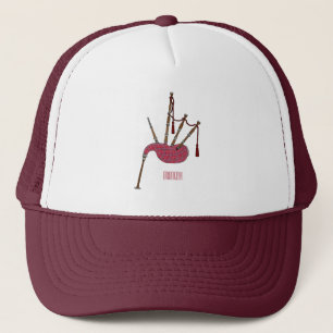 Afbeelding cartoon Bagpipes Trucker Pet