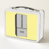 Afbeelding cartoon Franse deurkoelkast (Achterkant)