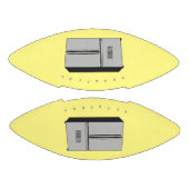 Afbeelding cartoon Franse deurkoelkast American Football (Panelen)