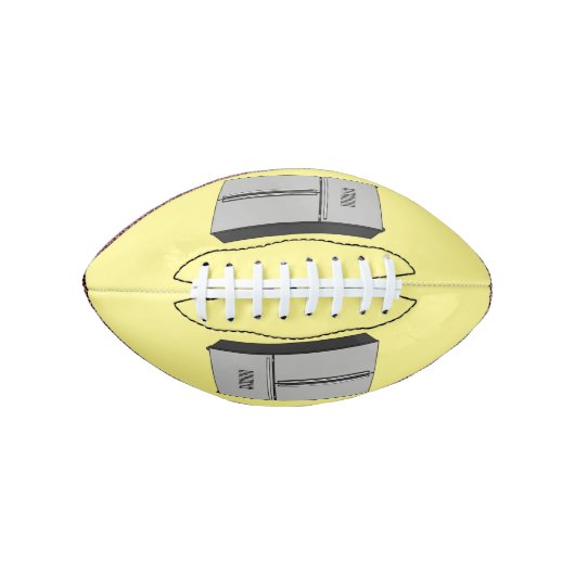 Afbeelding cartoon Franse deurkoelkast American Football (Voorkant)