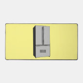 Afbeelding cartoon Franse deurkoelkast Bureaumat (Voorkant)