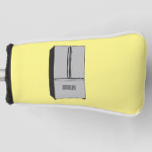 Afbeelding cartoon Franse deurkoelkast Golfheadcover (Voorkant)