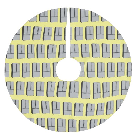 Afbeelding cartoon Franse deurkoelkast Kerstboom Rok (Voorkant)