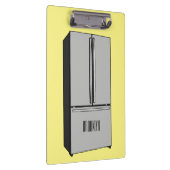 Afbeelding cartoon Franse deurkoelkast Klembord (Rechts)