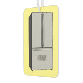 Afbeelding cartoon Franse deurkoelkast Luchtverfrisser (Links)