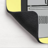 Afbeelding cartoon Franse deurkoelkast Muismat (Hoek)