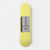 Afbeelding cartoon Franse deurkoelkast Persoonlijk Skateboard (Voorkant)