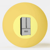 Afbeelding cartoon Franse deurkoelkast Pingpongbal (Achterkant)