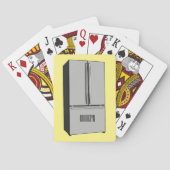 Afbeelding cartoon Franse deurkoelkast Pokerkaarten (Achterkant)