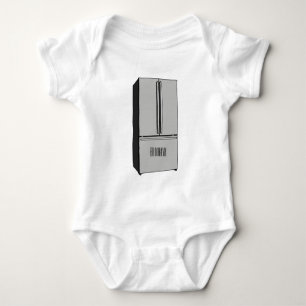 Afbeelding cartoon Franse deurkoelkast Romper