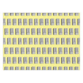 Afbeelding cartoon Franse deurkoelkast Tafelkleed (Voorkant (Horizontaal))