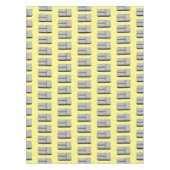 Afbeelding cartoon Franse deurkoelkast Tafelkleed (Voorkant)