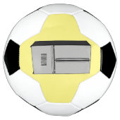 Afbeelding cartoon Franse deurkoelkast Voetbal (Gedraaid)