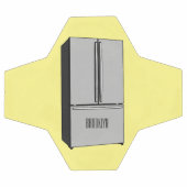 Afbeelding cartoon Franse deurkoelkast Voetbal (Enkel)