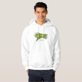 Afbeelding cartoon groene bonen hoodie (Voorkant volledig)