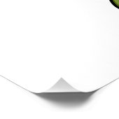 Afbeelding cartoon groene bonen perfect poster (Hoek)