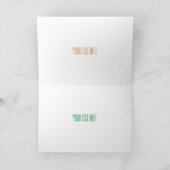 Afbeelding cartoon in onbelaste stand kaart (Binnen)