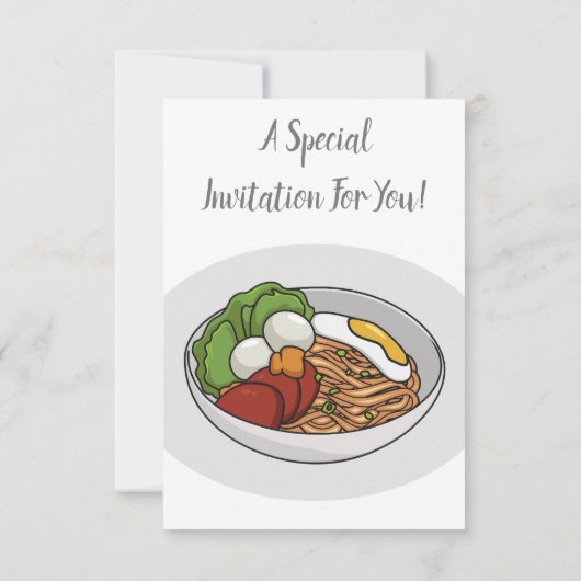 Afbeelding cartoon in onbelaste stand kaart (Achterkant)