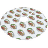 Afbeelding cartoon in onbelaste stand kerstboom rok (Gekanteld)