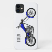 Afbeelding cartoon motorfiets Case-Mate iPhone case (Achterkant)