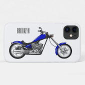 Afbeelding cartoon motorfiets Case-Mate iPhone case (Achterkant (horizontaal))