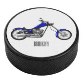 Afbeelding cartoon motorfiets hockey puck (3/4)