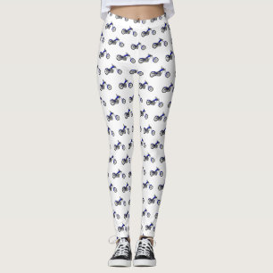 Afbeelding cartoon motorfiets leggings