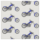 Afbeelding cartoon motorfiets stof (Close Up)