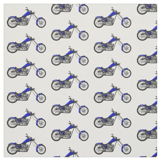 Afbeelding cartoon motorfiets stof (Swatch)