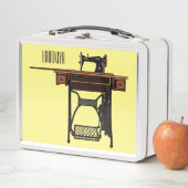 Afbeelding cartoon naaimachine (In situ)