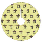 Afbeelding cartoon naaimachine kerstboom rok (Voorkant)