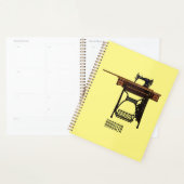 Afbeelding cartoon naaimachine planner (Display)