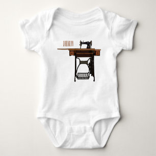 Afbeelding cartoon naaimachine romper